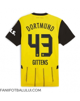 Borussia Dortmund Jamie Bynoe-Gittens #43 Tricou Fotbal Replică 2024-25 Barbati Acasa